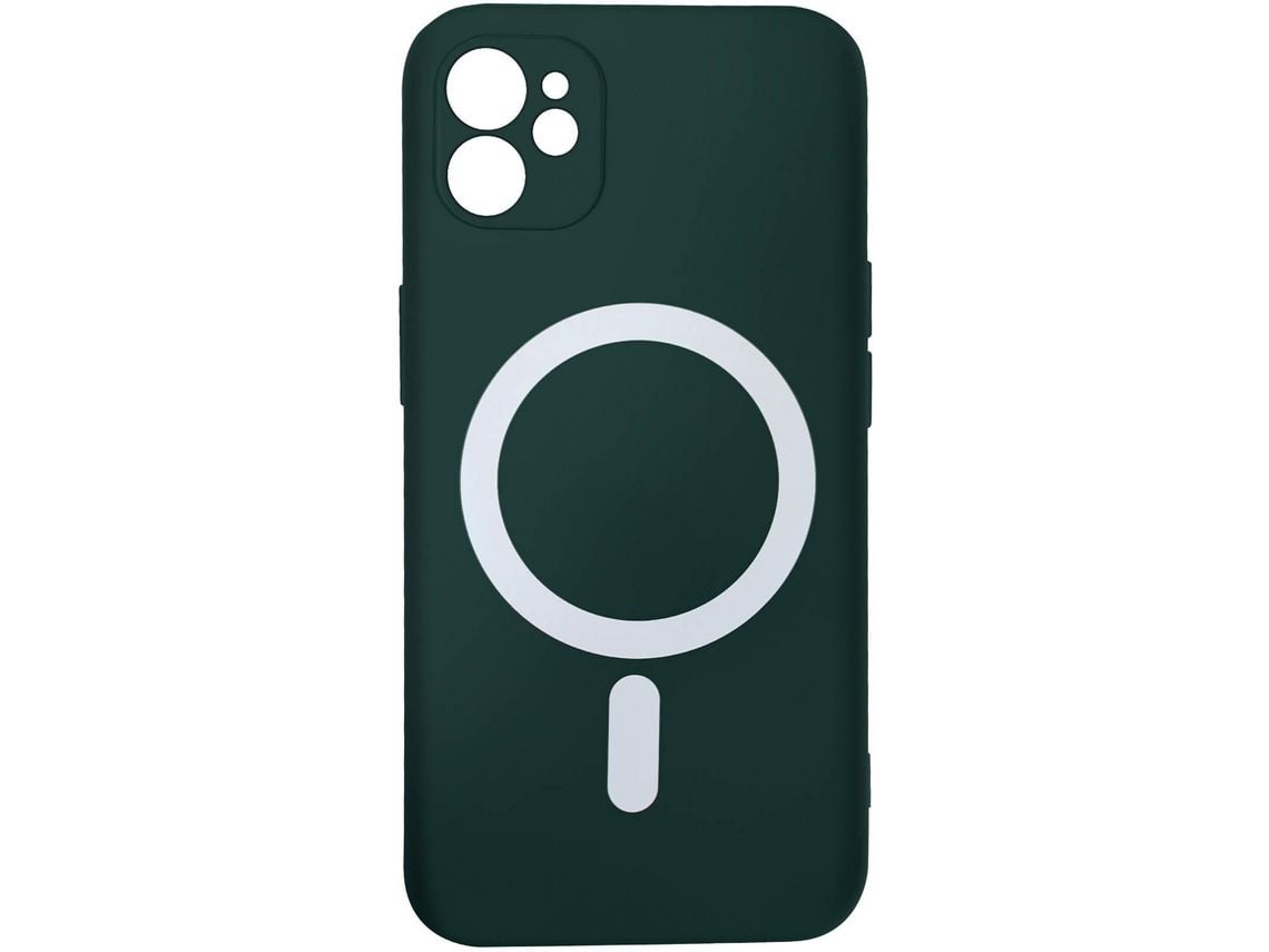 Capa Magsafe Soft Touch Bordas Para Yemaesre Verde