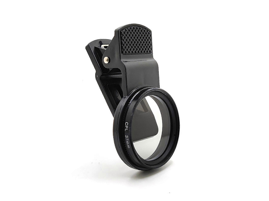 Filtro Polarizador Circular Universal De 37 Mm Para Celulares Aquaforge