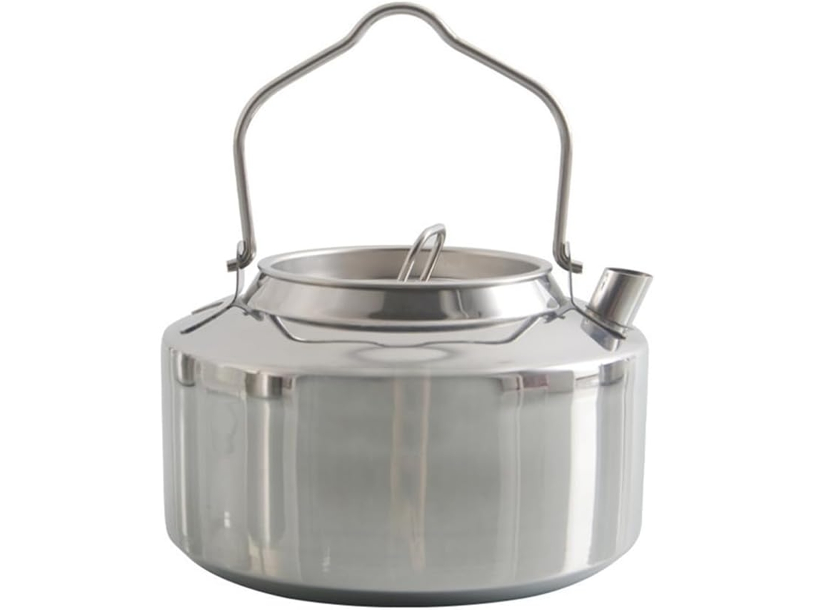 Cafeteira suspensa em aço inox com alça para camping SFUSHOS