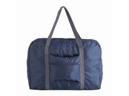 Bolsa de Viagem Dobrável Grande para Mala de Mão com Armazenamento Organizer Azul Escuro | S/MARCA