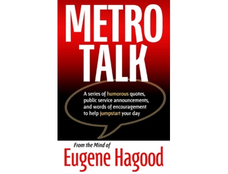 Livro Metro Talk de Eugene Hagood (Inglês)