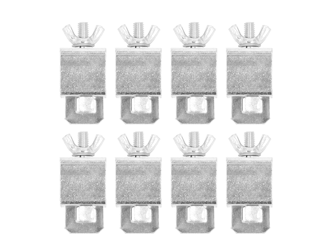 Conjunto De Fixação Em Alumínio Silver Da Laxiscreed Para Soldadura De Painéis Automóveis