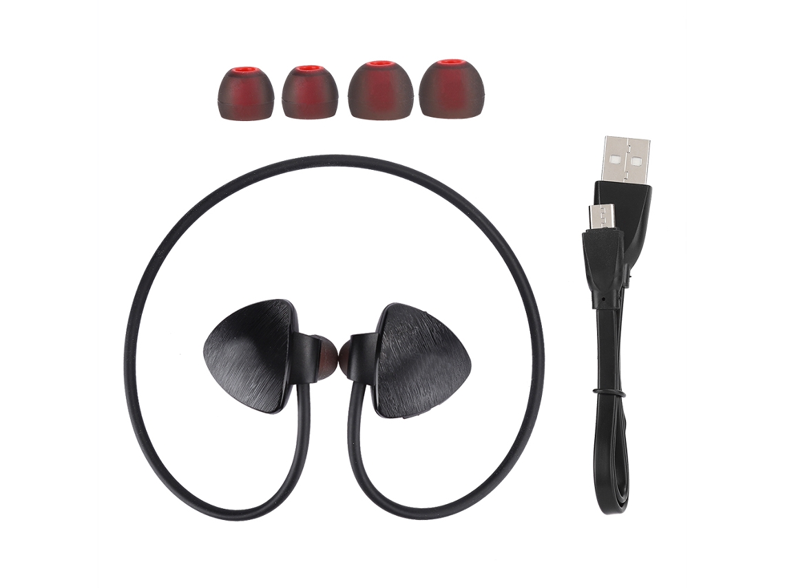 Mali fone de Ouvido Bluetooth com Suspensão Ouvido Estéreo Nfc Headset Sem Fio Esportivo Outdoor