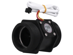 Laxiscreed Sensor De Fluxo De Água 10-200l/min Com Rosca Externa G2 Polegadas