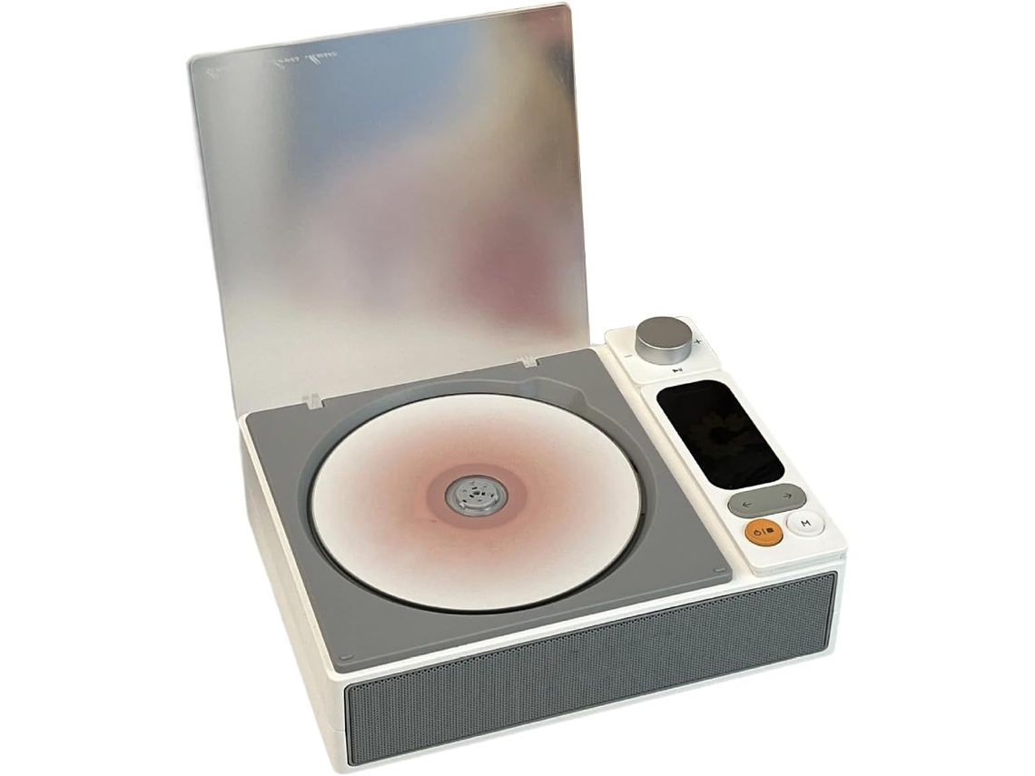 Leitor De Música Hifi Portátil Com Múltiplos Formatos E Alto-falantes Integrados, Design Durável Em Abs Para