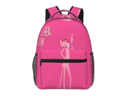 Mochila Pantera Cor-de-rosa Y40 Para Escola E Trabalho, Leve E Impermeável, Mochila Estilosa Para Estudantes E Adultos T40