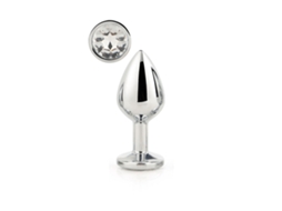 Plug Anal DREAM TOYS Gleaming Love (Prateado - Ø 3,4 cm)