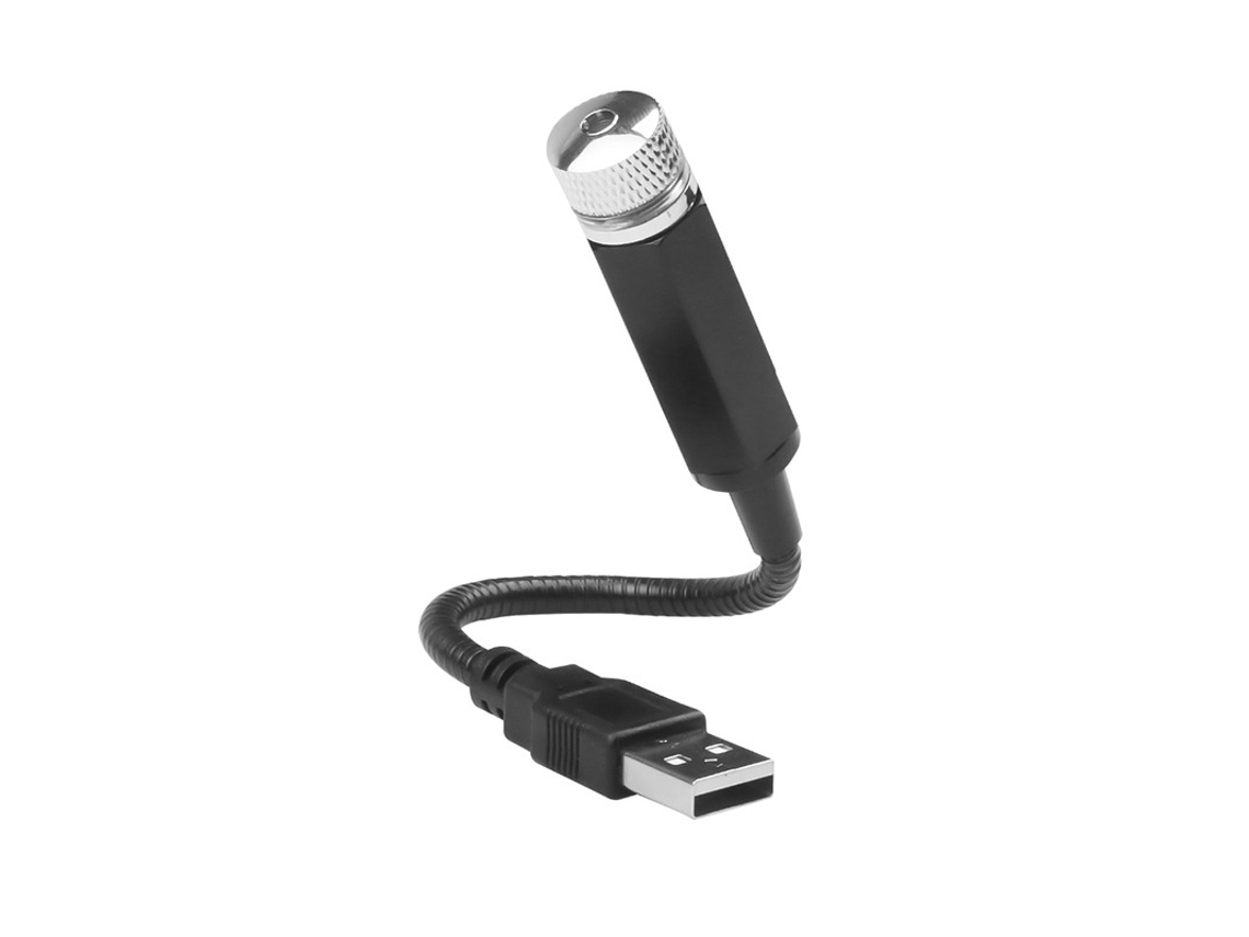 Luz de teto para carro ZYBLSSBB, projeção estrelas, ajustável, USB, festa, casa