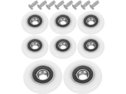 Rodízios Para Porta De Box Magiclulu, Design Resistente À Umidade, Con