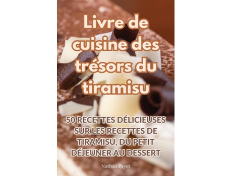 Livro de cocina Tesoros de Tiramisú de Emilia Velasco (Inglês)