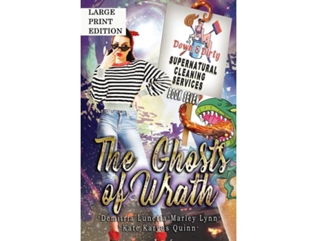 Livro The Ghosts Of Wrath A Paranormal Mystery With A Slow Burn Romance Large Print Version De Demitria Lunetta (inglês)
