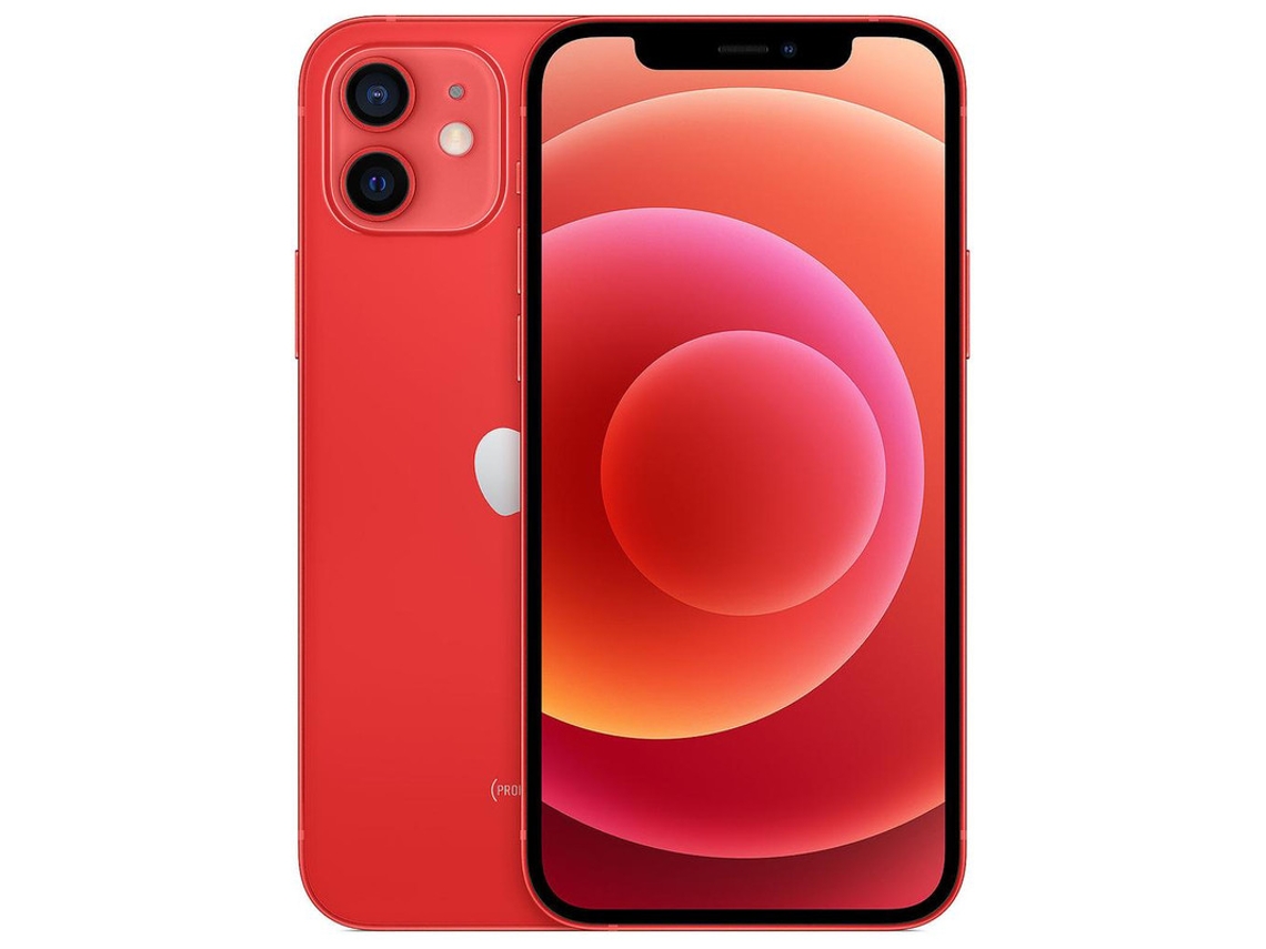 Smartphone APPLE iPhone 12 128 Gb 4 Gb vermelho (Recondicionado Sinais de Uso)