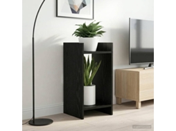 Vidaxl Suporte Para Plantas Carvalho Preto 30 X 30 X 60 Cm