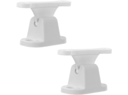 Fecho De Porta Em Nylon Branco, Formato T, 2 Peças, Para Trailers E