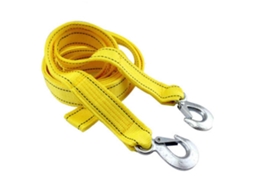 Cinta De Reboque Com Gancho, 5 Toneladas De Carga, 13 Pés De Comprimento, Nylon De Alta Força Para Carros, Caminhões E Veículos Off Road. Sygo