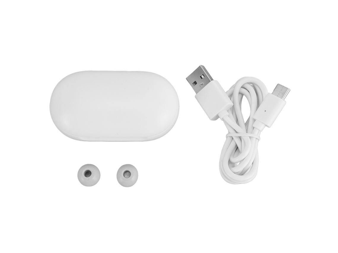 Aetheria estojo de Carregamento 300mah para Galaxy Buds+ Sm r175 e Buds Sm r170 Branco