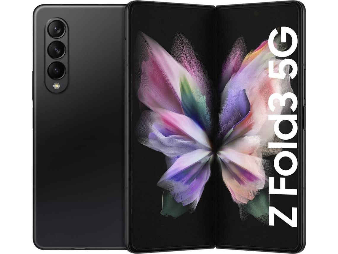 Smartphone SAMSUNG Galaxy Z Fold3 (Recondicionado Marcas Mínimas - 512 GB - Negro)