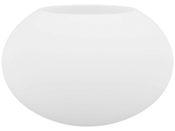 Lurelia Globo De Abajur Globo Elegante, Para Luminária De Teto, Em Vidro, Branco, 13x13x13 Cm