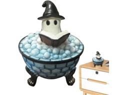 Abajur De Mesa Halloween, Decoração De Casa Em Resina
