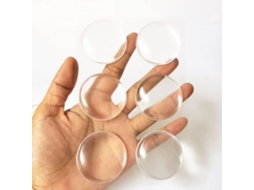 6 Peças De Batentes Adesivos De Porta, Protetores De Silicone Elástico Transparentes, Batente De Parede Para Porta, Para Puxadores 275 Sss