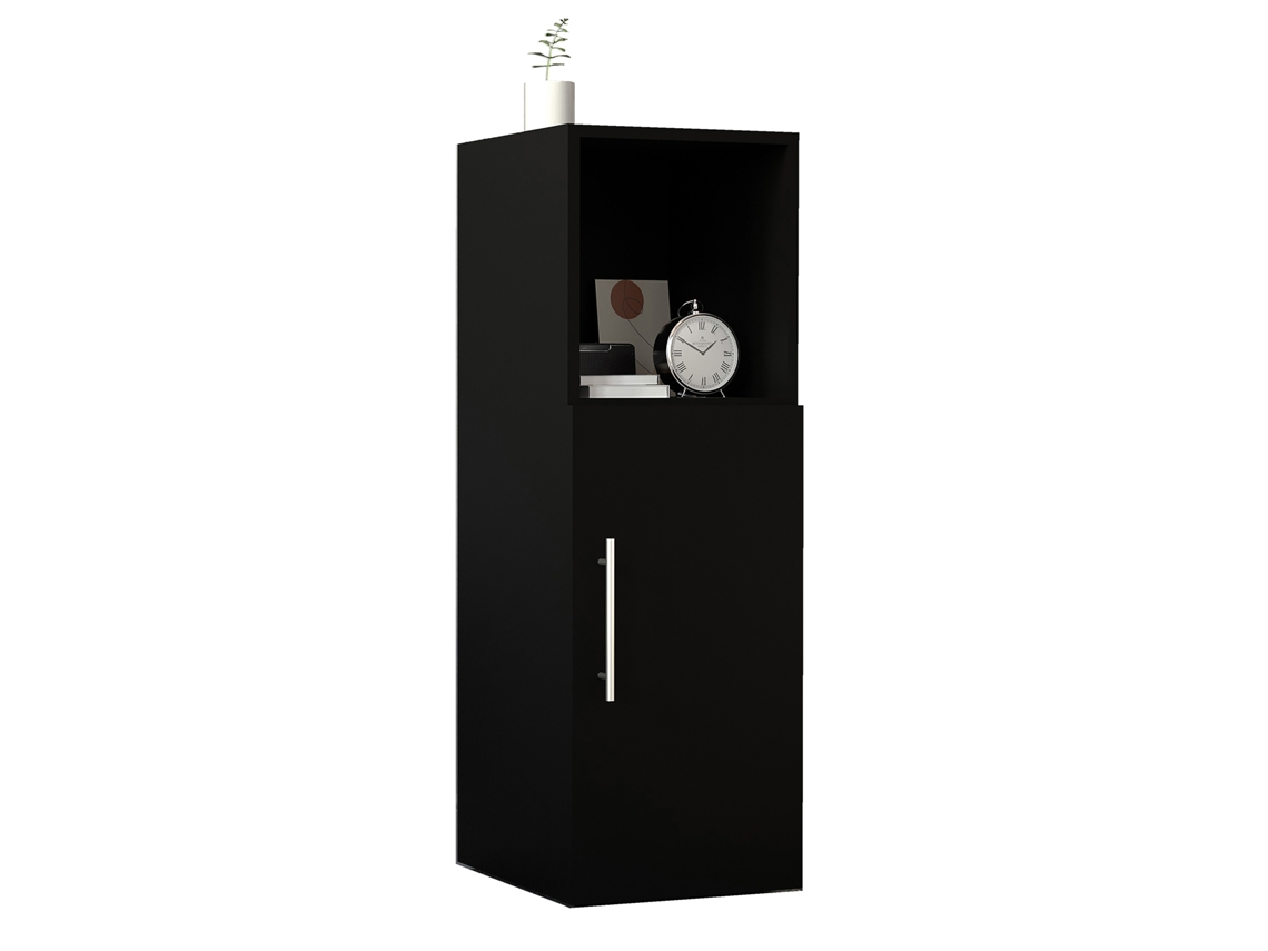 Mesa de Cabeceira Dimensões Aprox Porta Giratória Vcm Preto (l)