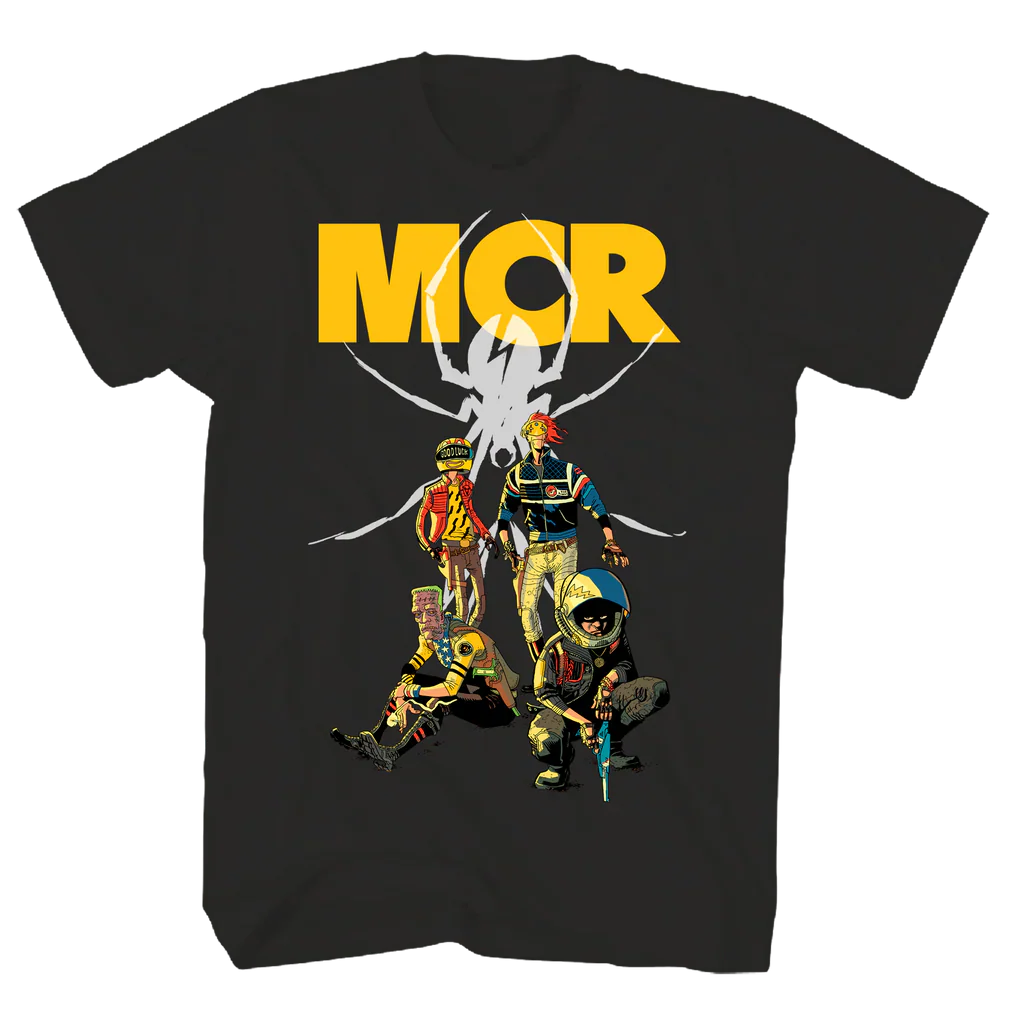 Camiseta unissex My Chemical Romance Kill Joys Pin Up Rockinstone Tamanho: G