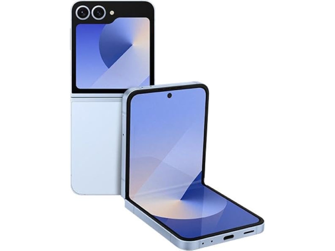 Samsung Galaxy Z Flip 6 Dual 5g 256gb 12gb Ram Azul Reformado Quase Novo (f741)
