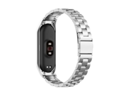 Bracelete de Aço Inoxidável para Xiaomi Mi Band 5/6 Dinheiro