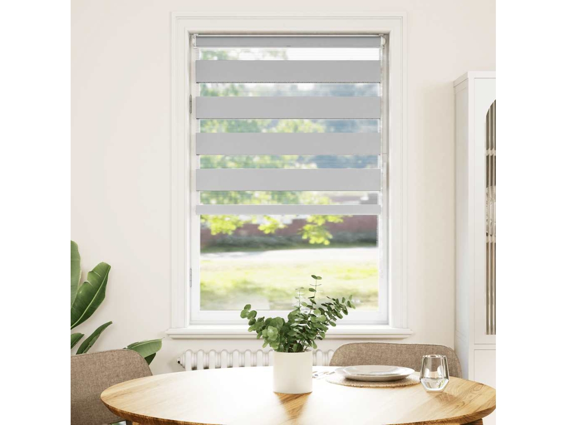 Maison Exclusive - Cortina De Zebra 70x100 Cm Largura Do Tecido 65,9 Cm Poliéster