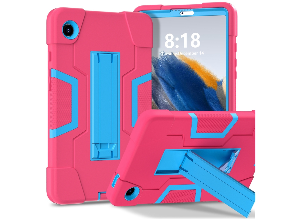 Tressino Capa Tablet Para Samsung Galaxy Tab A11 8.7 Polegadas 2025 Resistente A Choques, Rosa E Azul