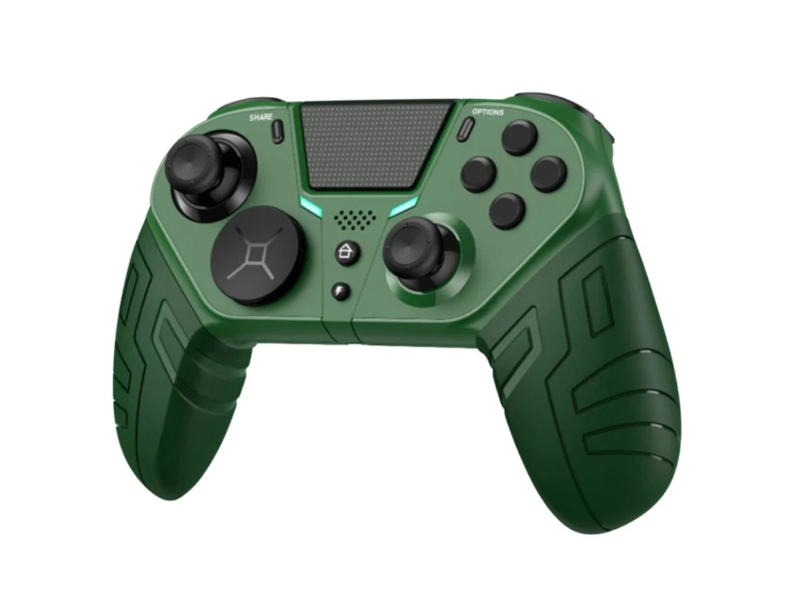 Comando Ps4 VENISYMLIS Yxq300 Rgb Brilhar Verde