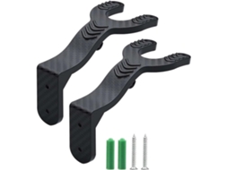 Suporte De Gancho Para Capacete De Motocicleta, Para Montagem Na Parede, Para Bonés (2 Unidades)