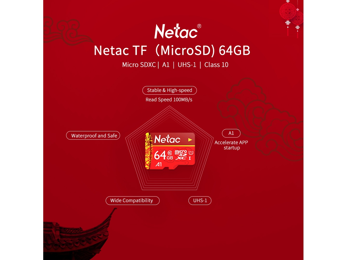 Cartão de Memória LAXISCREED Tf 64gb
