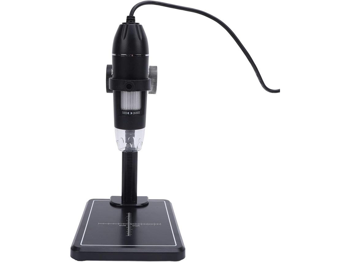 Microscópio Digital Usb, Ampliação De 8 Mp, Luzes Led Ajustáveis