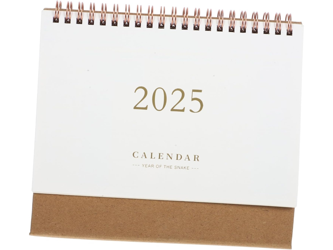 Calendário De Mesa Pé, Acadêmico Decorativo Grande Formato, Com