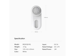 Removedor De Pelúcias Xiaomi Mijia Portátil