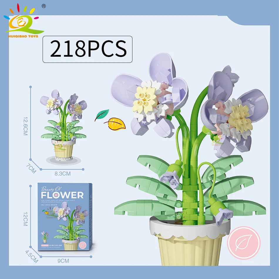 Moc Buquê Eterno Miniatura Bloco de Montaje Modelo Flor