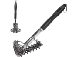 Escova Para Churrasqueira Com Raspador - Modelo - Modelo Resistente