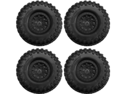 Pneu de Borracha de 1,9 Polegadas para Carro Rc 1/10 Trx4//d90 Axial Scx10 Ii Iii Redcat SFUSHOS