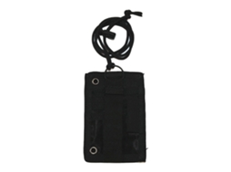 Vlrla-portafolio De Tarjetas Táctico Con Ganchos Y Lazos Cuello Lanyard Anillo Para Claves Y Tarjetas De Crédito