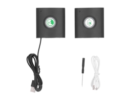 Campainha Sem Fio Ultra Longa Distância 2 Vias Talk Voz Intercom Lar Preto | S/MARCA