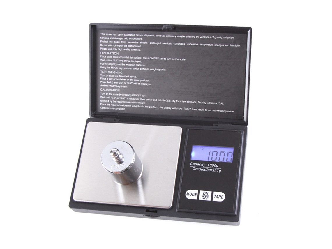 Balança de ouro AQUAFORGE, 0,01 G a 500 G, portátil