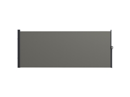 Toldo Lateral Retrátil 4x1,6 M com Tela de Privacidade Uv, Cinza Escuro ZACHARY