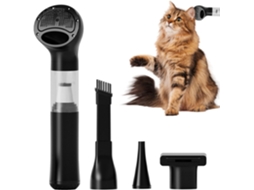 Kit De Aspirador Portátil Sem Fio Para Higiene Cães Com Vários Bicos