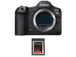 Eos R5 Mark Ii + 1 Sandisk 512gb Uhs ii 300mb/s + Ebook “20 Dicas para Fotos Que Impressionam” CANON