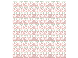 100 Clips de Papel Metálicos Mini Bonitos Innovadores Multiusos para Casa, Escritório e Escola