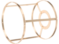 Abajur De Mesa De Metal Cm Leve Dourado