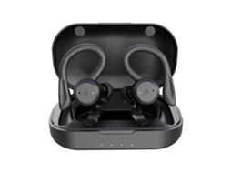 Auriculares Bluetooth True Wireless Play Time Swimming Waterproof Earphone Dual Wear Style Sport Wireless Tws Ipx7 Earbuds -Black