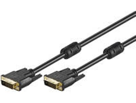 Cabo de Série GOOBAY (DVI - 10 m - Preto)