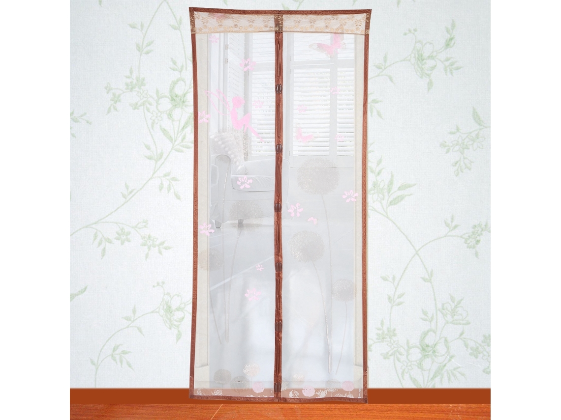 Cortina De Porta Anti-mosquitos De Dente-de-leão (com Fecho Magnético Sem Necessidade De Mãos, Repelente De Mosquitos E Insetos)